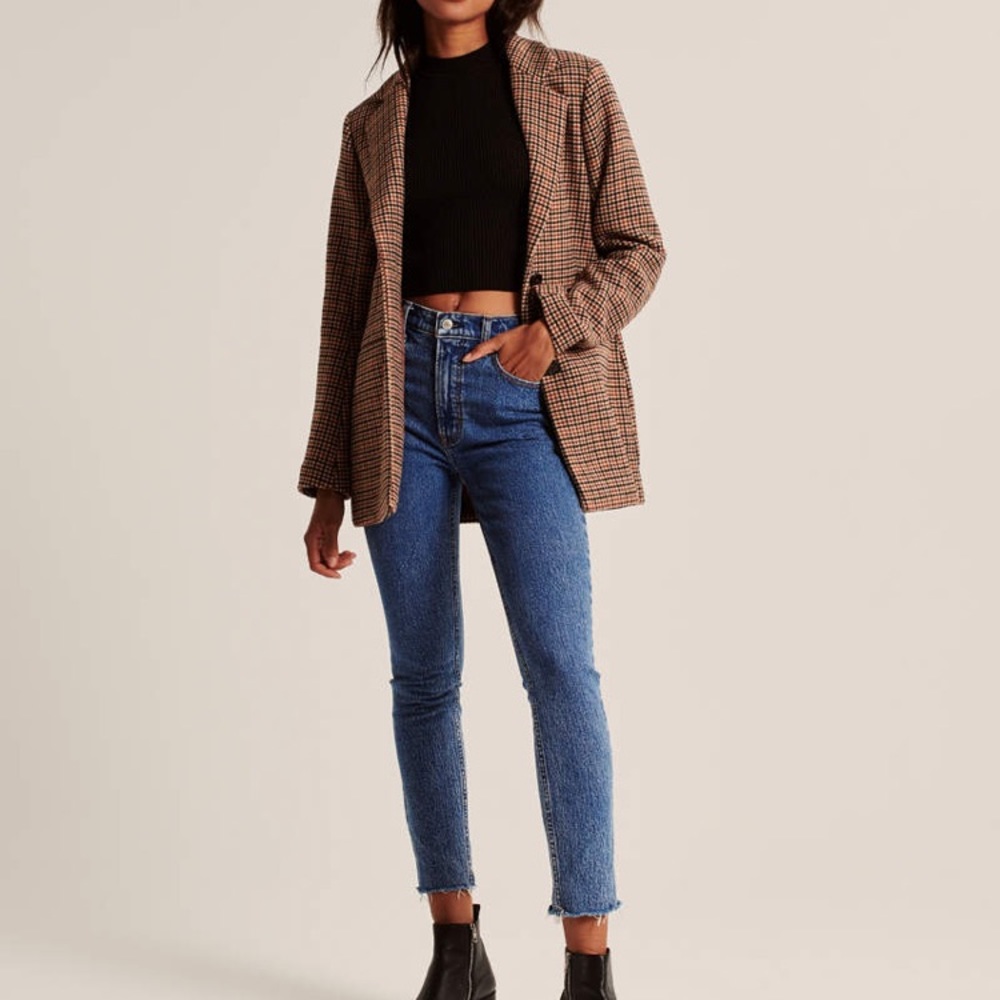 **SOLD**Wool Blend Blazer Coat XXSP NWOT